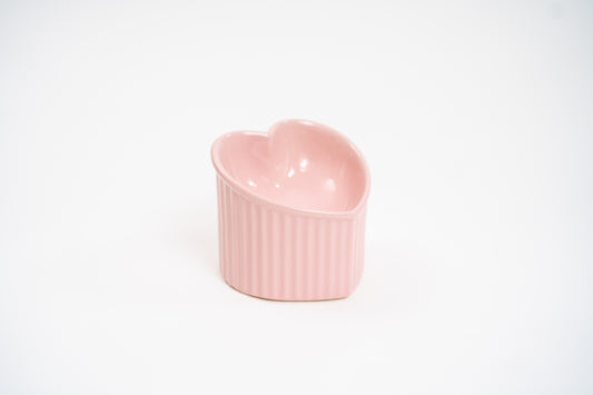 PINK CERAMIC RAISED BOWLS