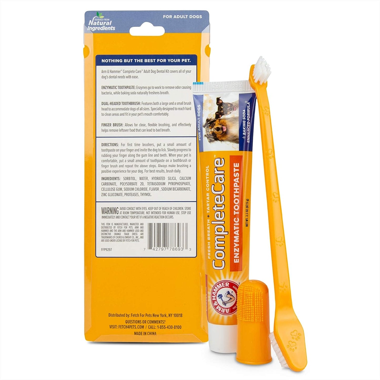 ARM & HAMMER COMPLETE CARE KIT DENTAL PARA PERRO ADULTO