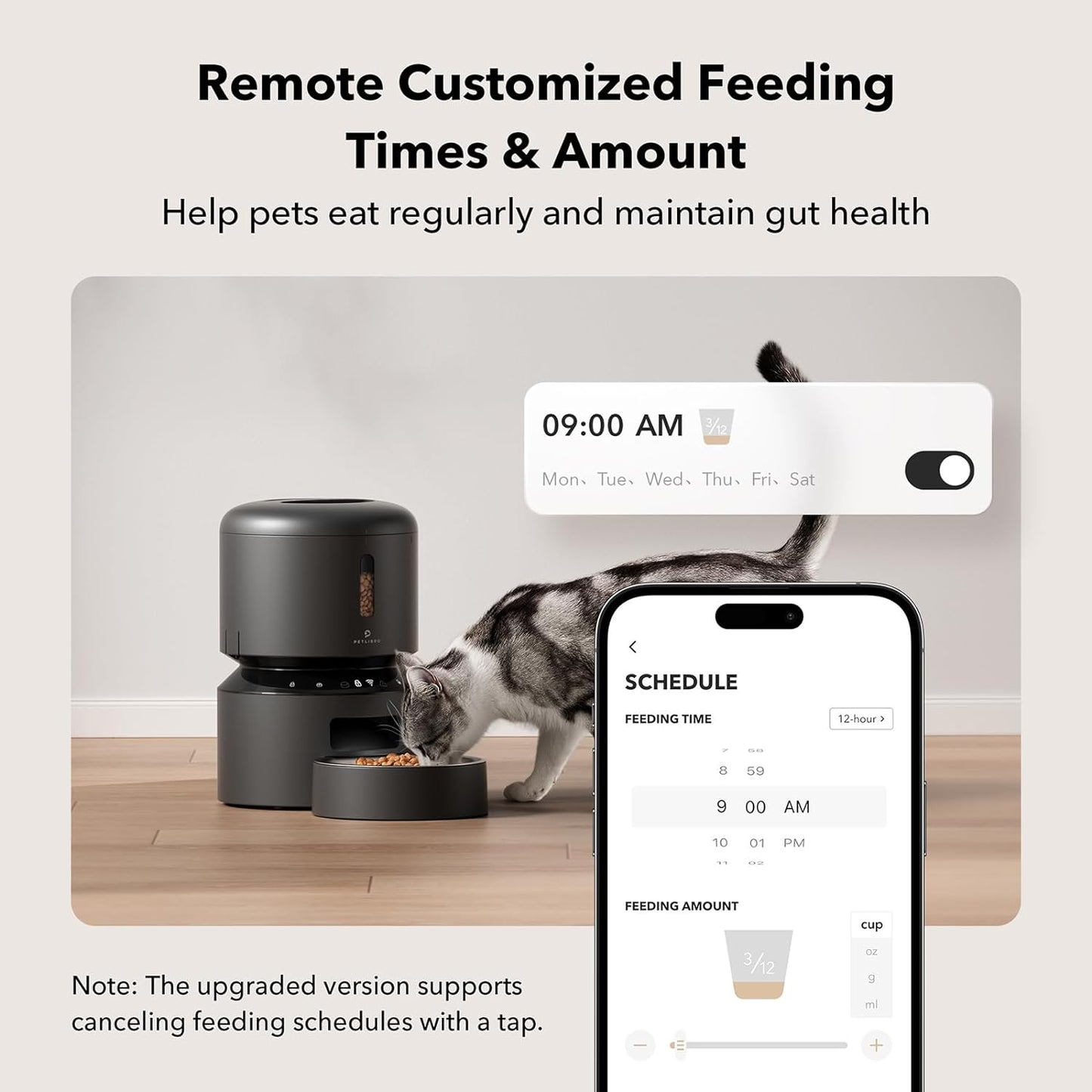 DISPENSADOR SMART DE ALIMENTO COMPATIBLE CON ALEXA