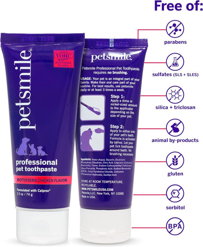 PETSMILE PASTA DENTAL PROFESIONAL PARA PERRO Y GATO