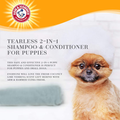 ARM & HAMMER ULTRA FRESH 2-IN-1 TEARLESS PUPPY SHAMPOO AND CONDITIONER