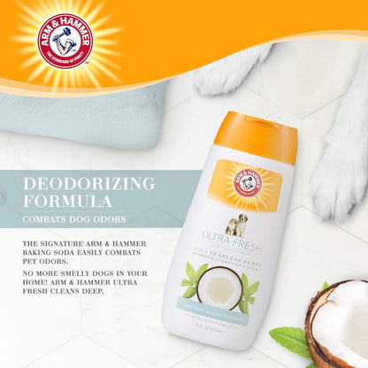 ARM & HAMMER ULTRA FRESH 2-IN-1 TEARLESS PUPPY SHAMPOO AND CONDITIONER