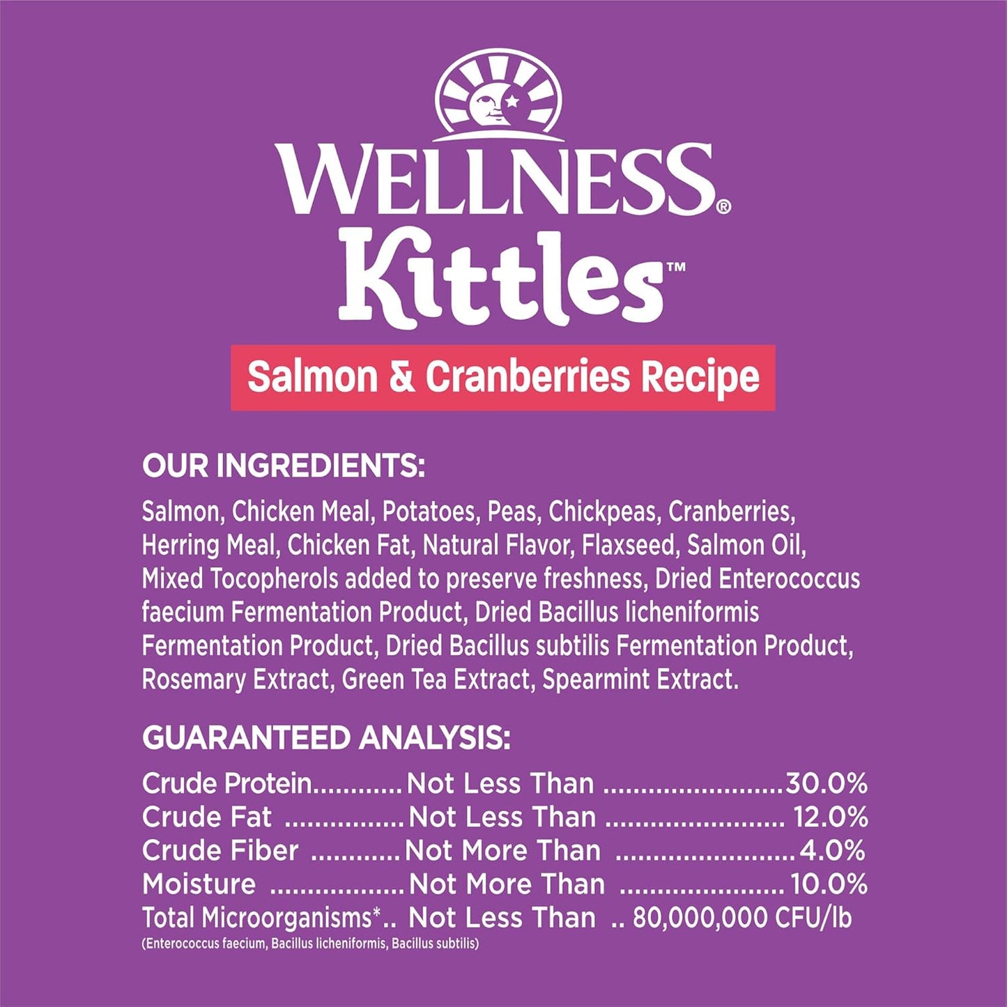 WELLNESS KITTLES CAT TREAT SALMON & CRANBERRY