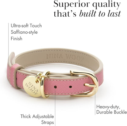 NINA WOOG COLLAR VEGAN LEATHER RIO