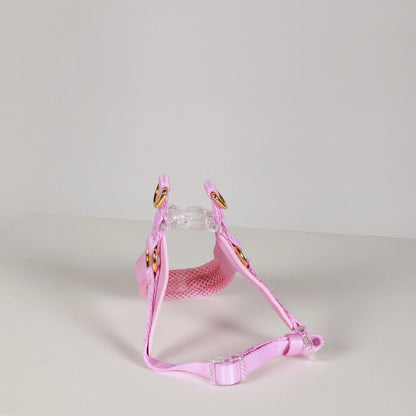 EASY-O STEP IN HARNESS PINK