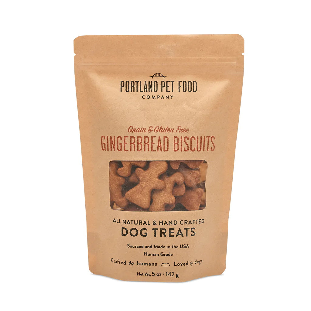 GRAIN & GLUTEN FREE GINGERBREAD DOG TREATS