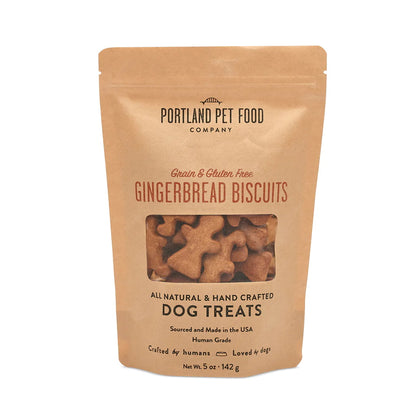 GRAIN & GLUTEN FREE GINGERBREAD DOG TREATS