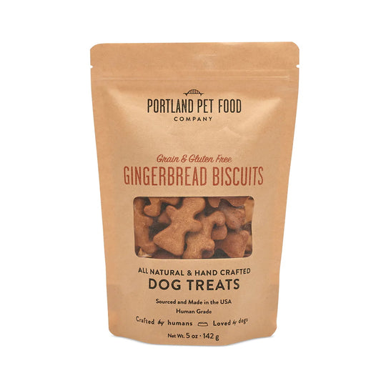 GRAIN & GLUTEN FREE GINGERBREAD DOG TREATS