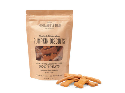 GRAIN & GLUTEN FREE PUMPKIN DOG TREATS