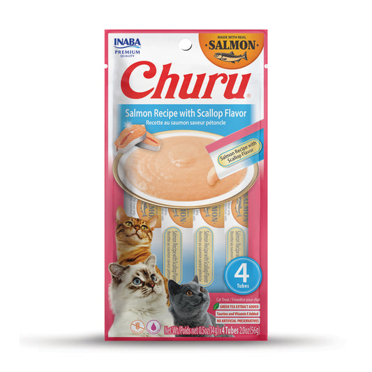 INABA CHURU CREAMY CAT TREATS (4 TUBES)
