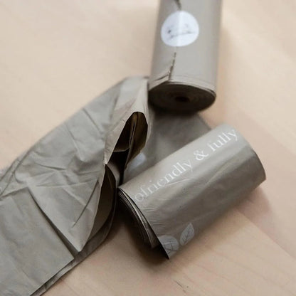 WASTE BAGS BIODEGRADABLE AND COMPOSTABLE (60 BAGS)